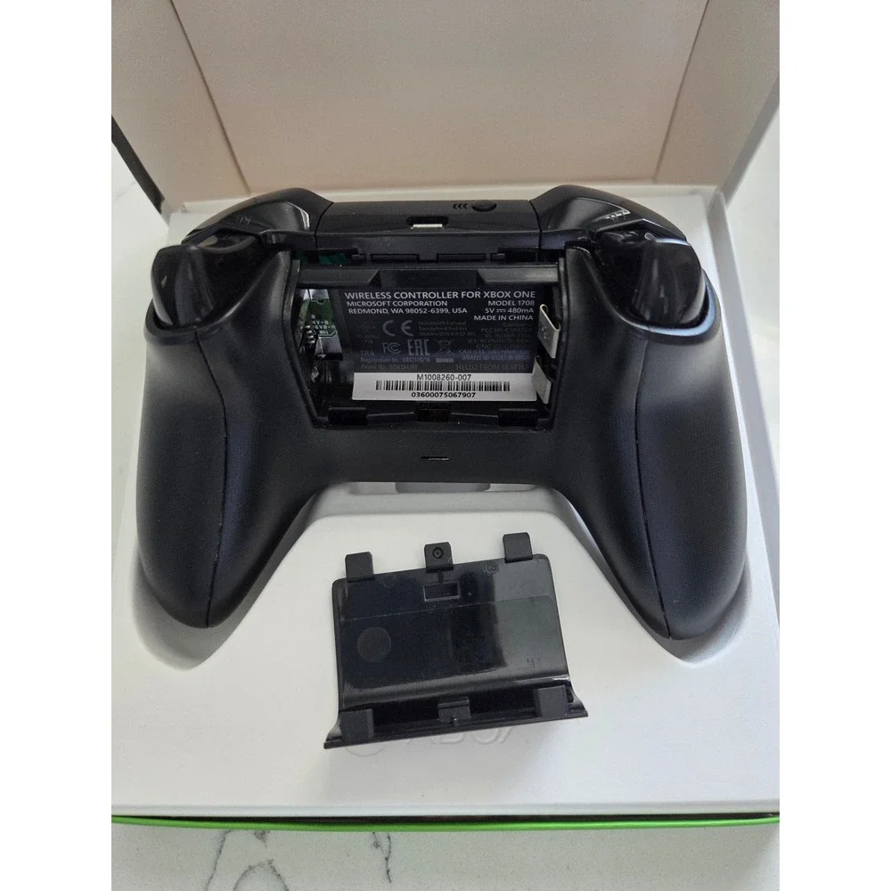 Microsoft Xbox One Wireless Controller Model 1708 Carbon Black Bluetooth Windows
